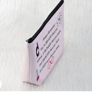 Biology science cosmetics or makeup bag